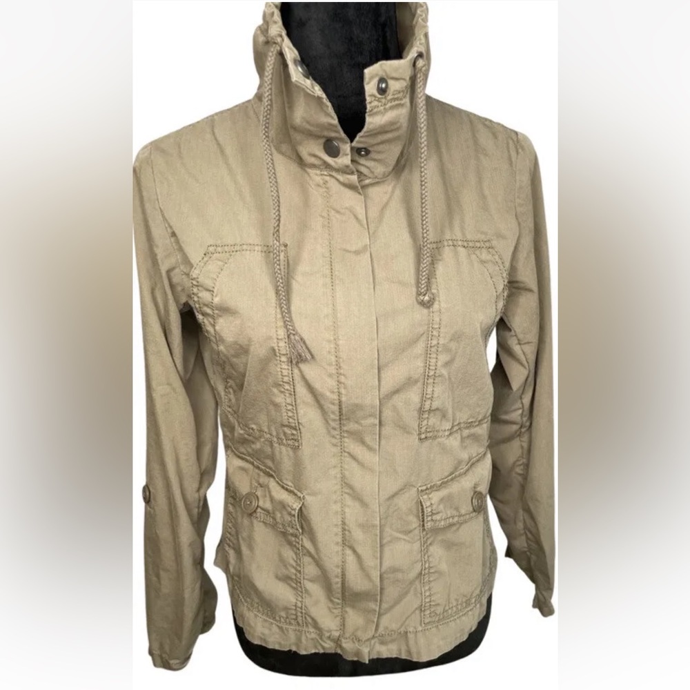 Vintage EDDIE BAUER KHAKI JACKET COAT Size XS
